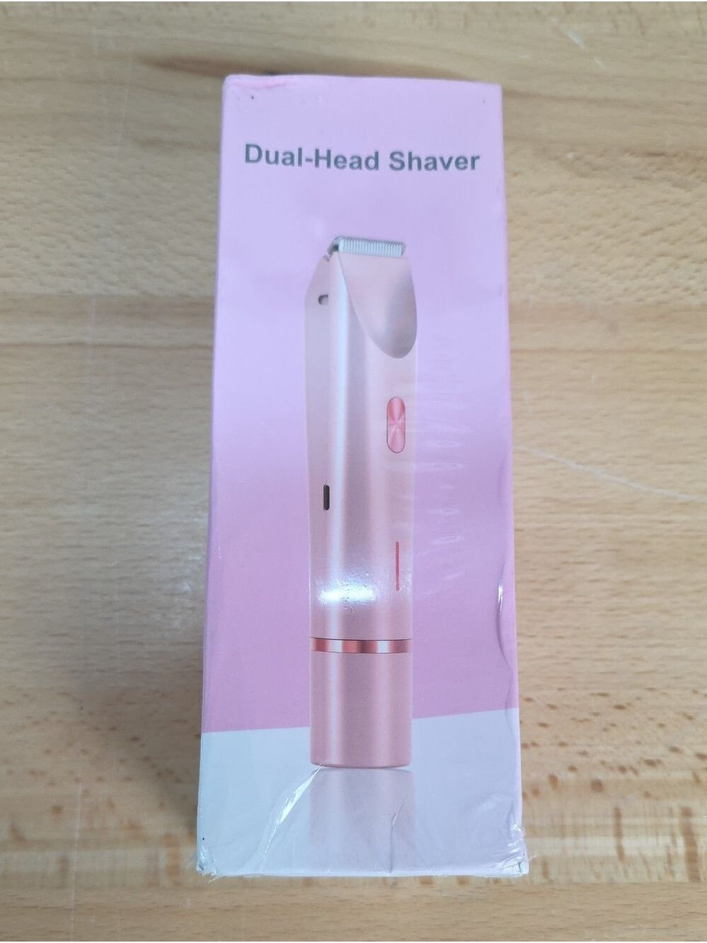 Dual-Head Shaver in Pink C Charging